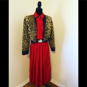 Vintage 1980’s dress - this dress would look amazing with combat boots!